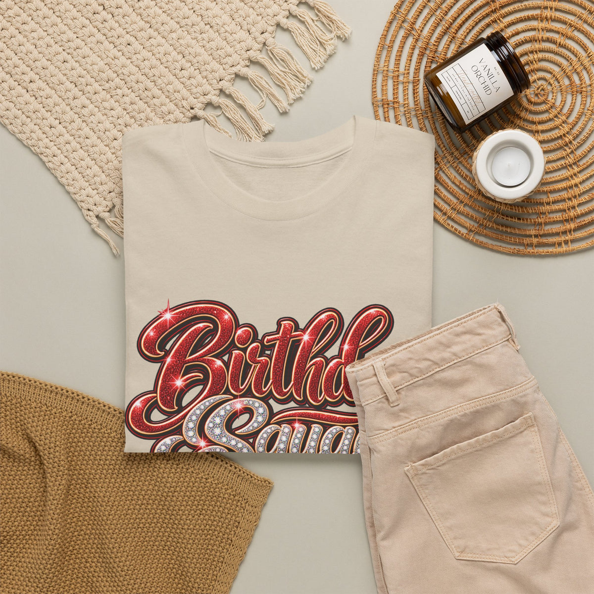 Birthday Squad Graphic T-Shirt