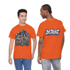Motown Legends Tee | Detroit Graffiti Back