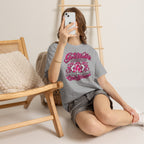 Breast Cancer Awareness Ribbon Tee | I'll Never Walk Alone, God Walks