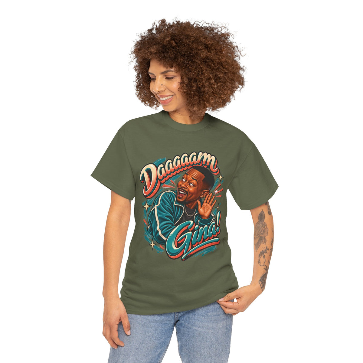 Martin Dammmn Gìna Graphic Tee
