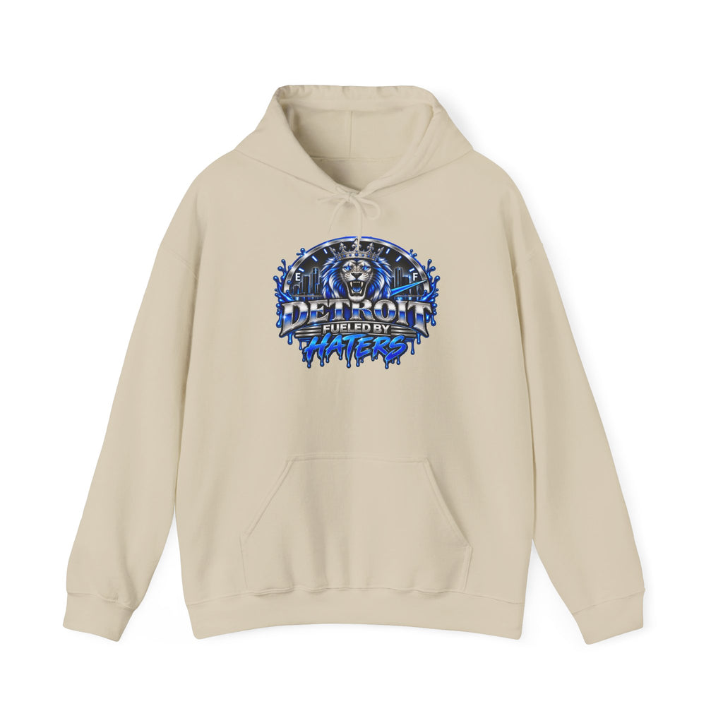 Detroit Graffiti Lion Hoodie | Detroit Drip Streetwear Sweatshirt
