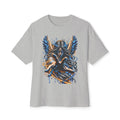 Dark Angel Illustration Tee | Winged Woman Graphic Shirt