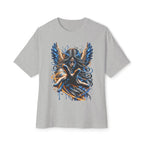 Dark Angel Illustration Tee | Winged Woman Graphic Shirt