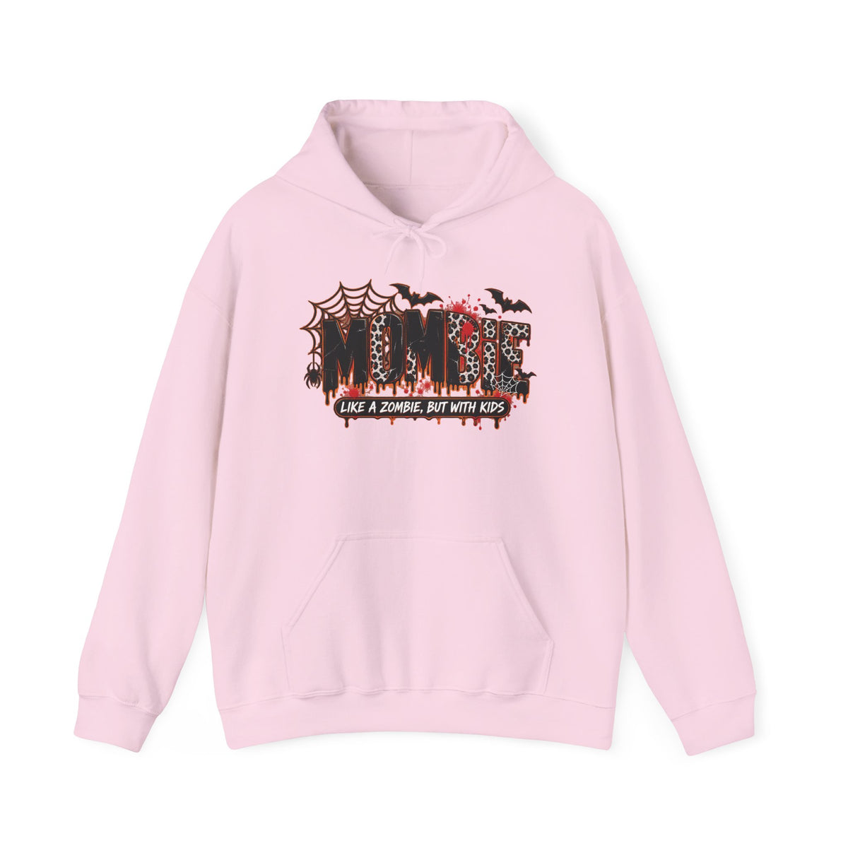 Mama Halloween Hoodie | spiderweb bats leopard print, spooky family mom sweatshirt