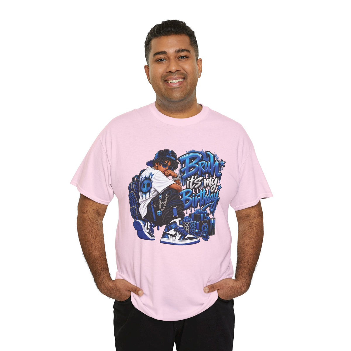 Bruh It’s My Birthday Graphic T-Shirt