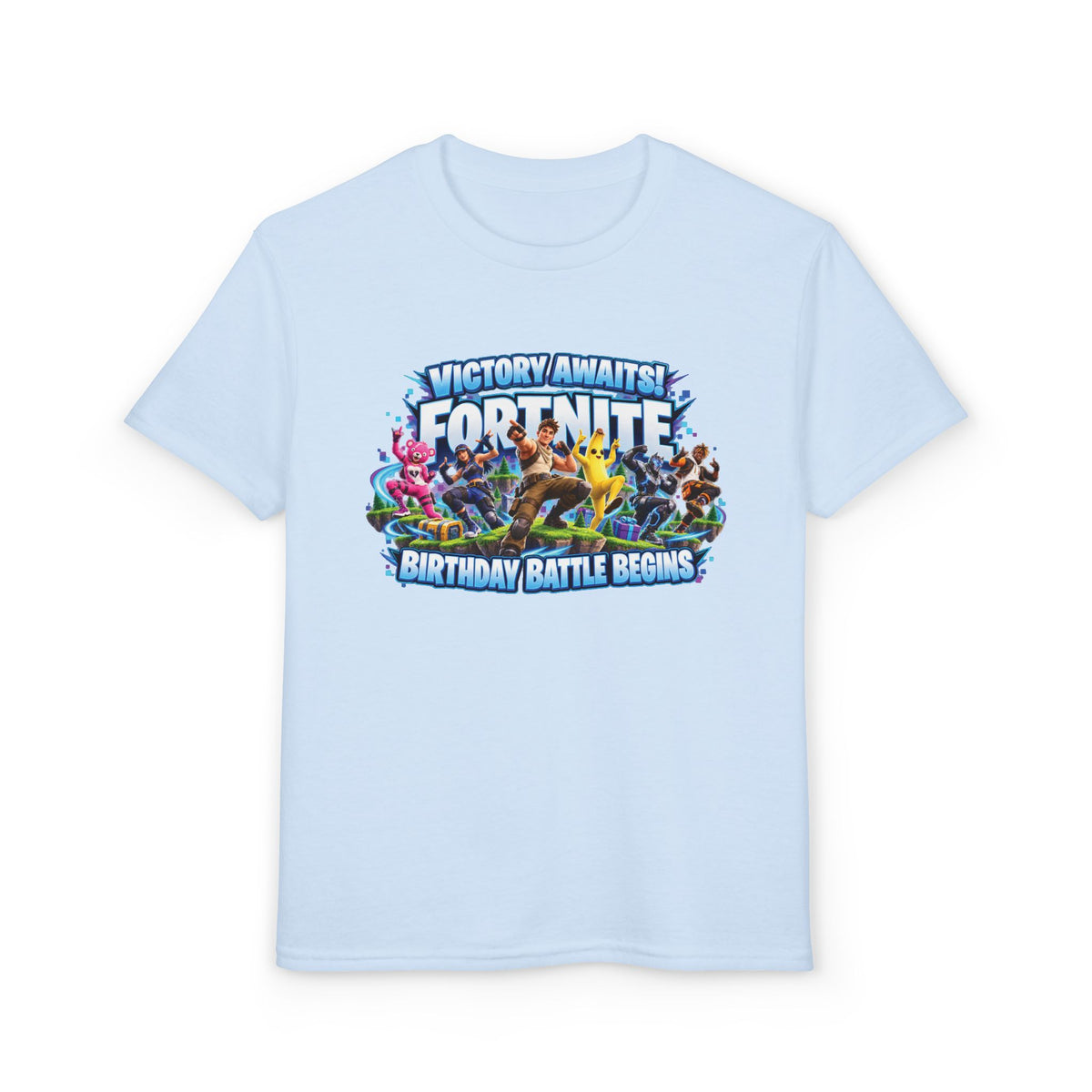 Victory Royale Fortnite Birthday Battle Begins Youth T-Shirt