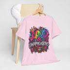 Loud & Unapologetic T-Shirt | Colorful Graffiti Typography, Bold Street Art Tee