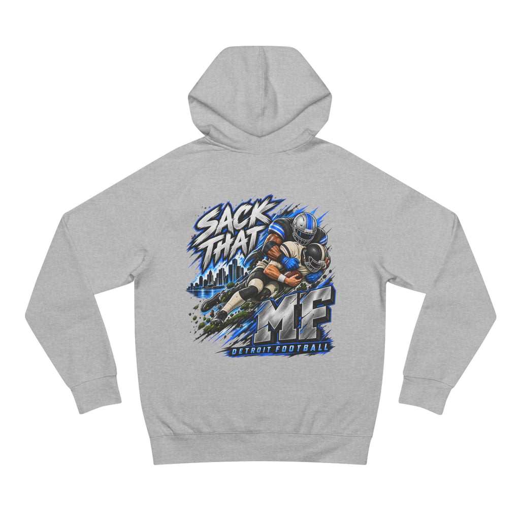 Detroit Motor City Grit & Sack That MF Football Hoodie
