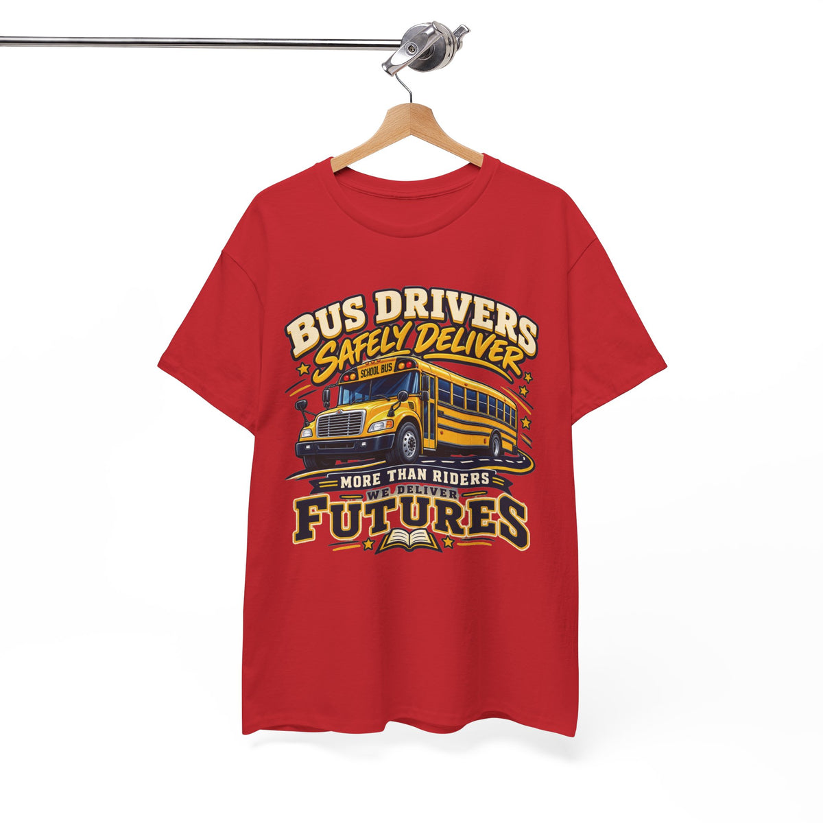 Bus Drivers Safely Deliver Futures Graphic T-Shirt