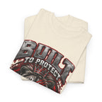 Built to Protect Her Peace Couples Graphic T-Shirt