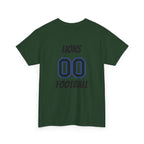Detroit Lion Rider T-Shirt | Football Team Graphic Tee, Blue Mascot