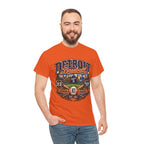 Detroit Baseball Tee | Motor City 313 Vintage Baseball Design