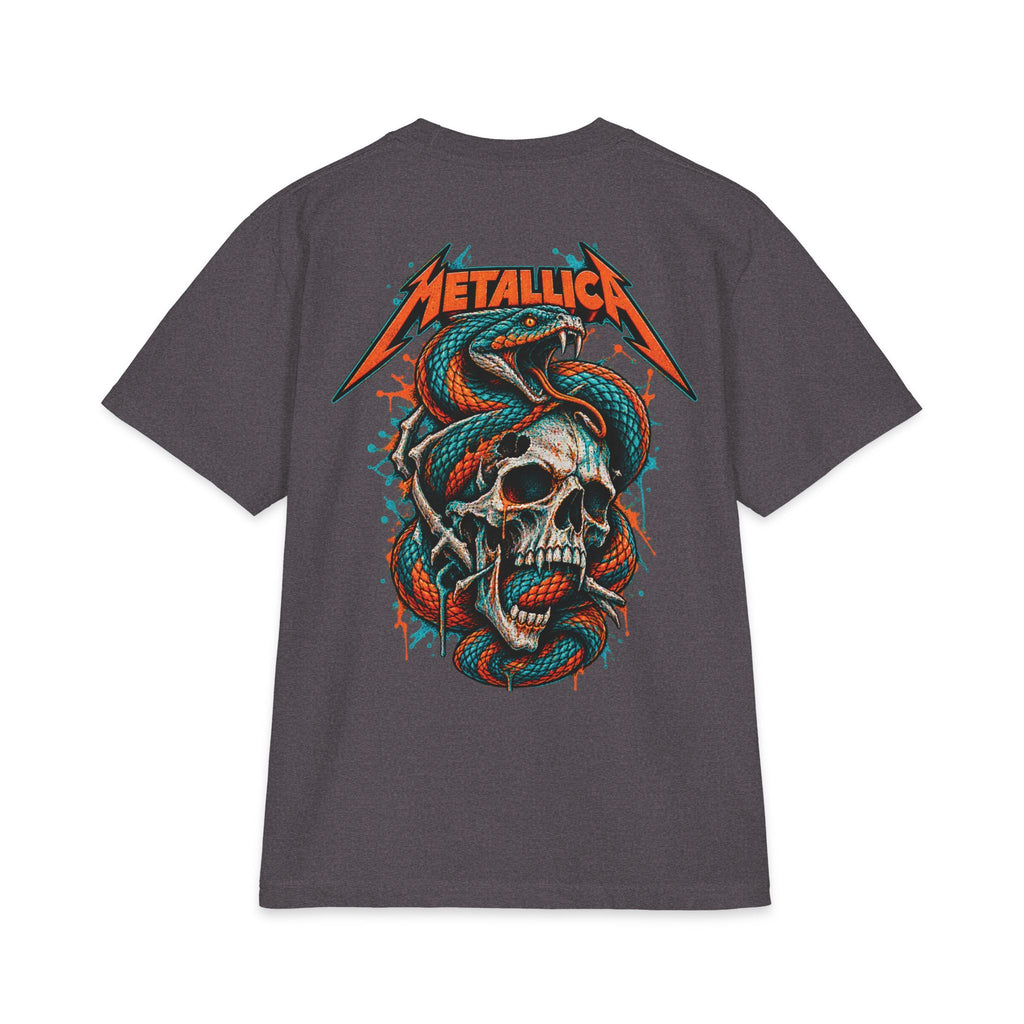 Metallica Skull and Snake T-Shirt | Rock Band Graphic Tee