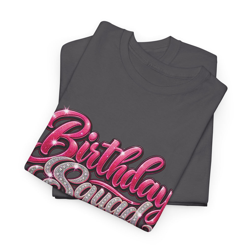 Birthday Squad Graphic T-Shirt