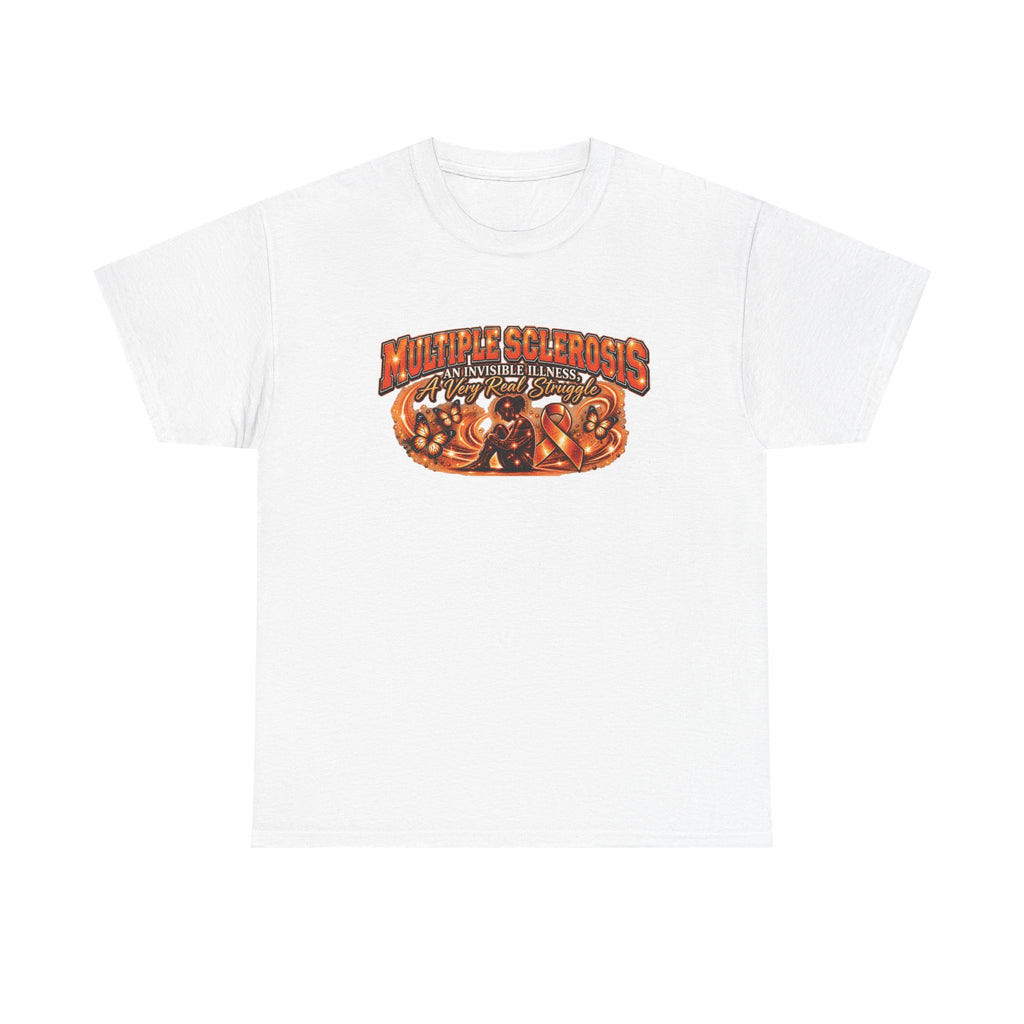 Multiple Sclerosis Awareness Tee | Neurological Support Ribbon Design