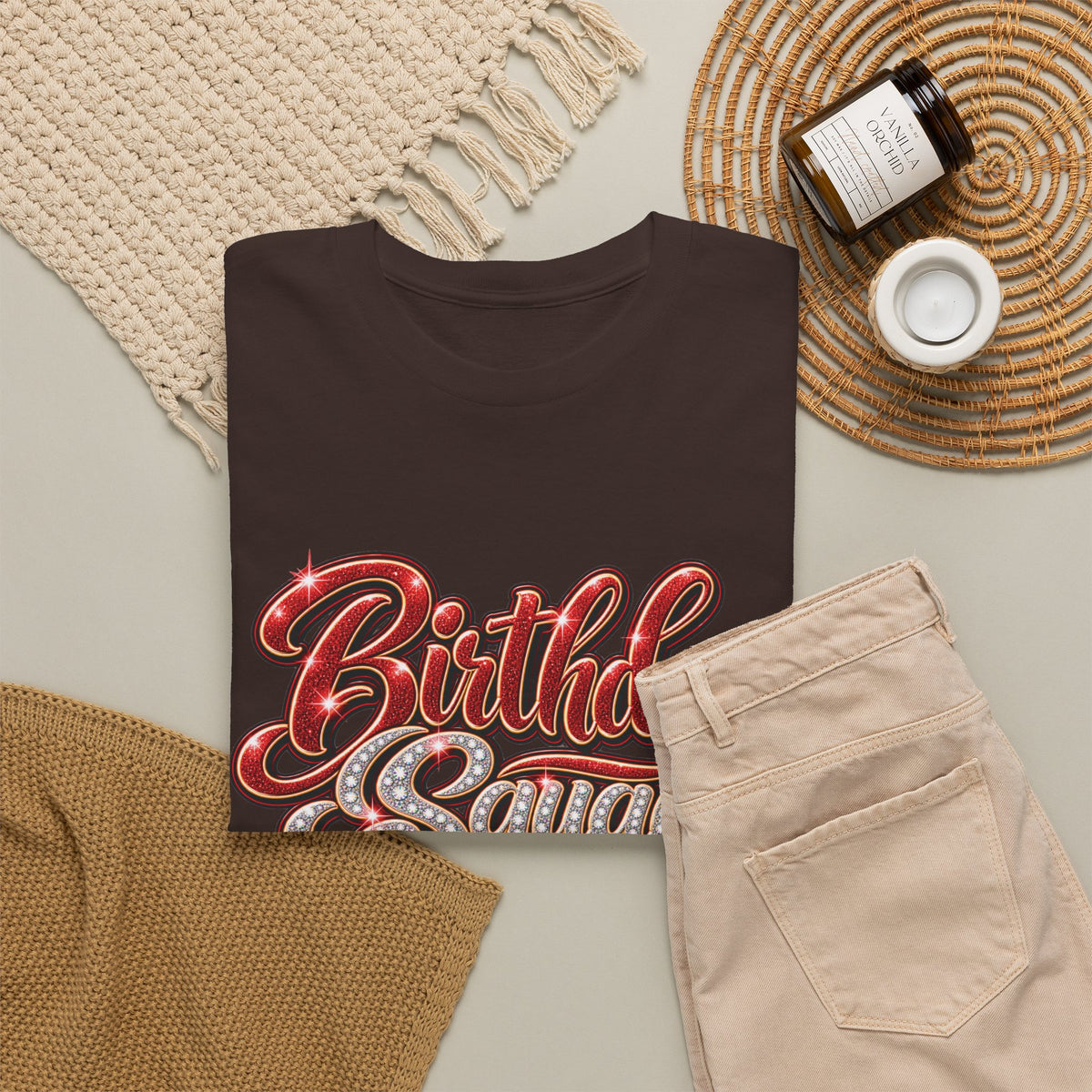 Birthday Squad Graphic T-Shirt