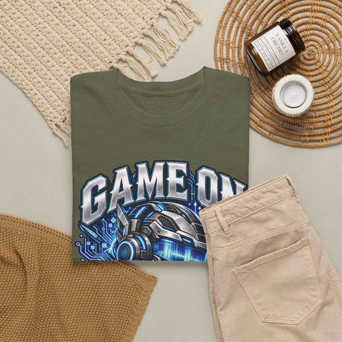 Game On Level Up Gamer Graphic T-Shirt