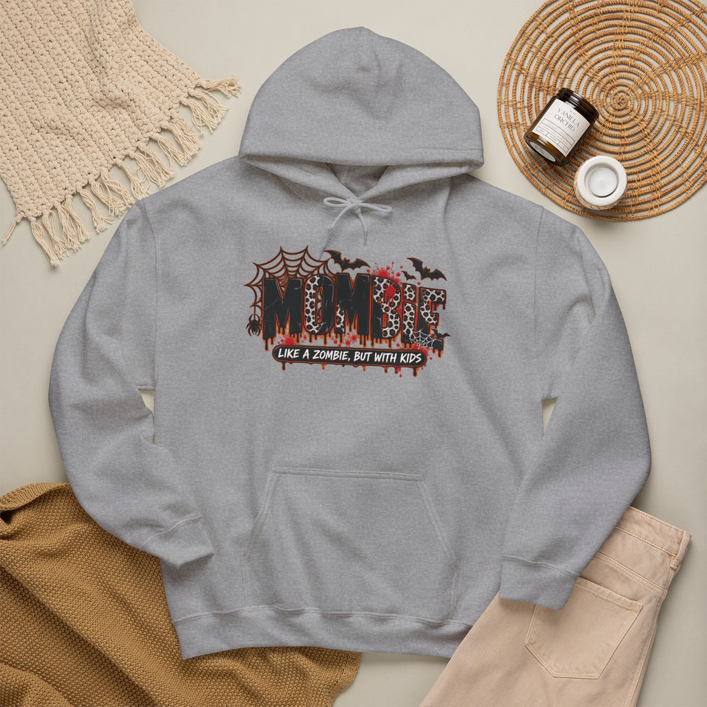 Mama Halloween Hoodie | spiderweb bats leopard print, spooky family mom sweatshirt