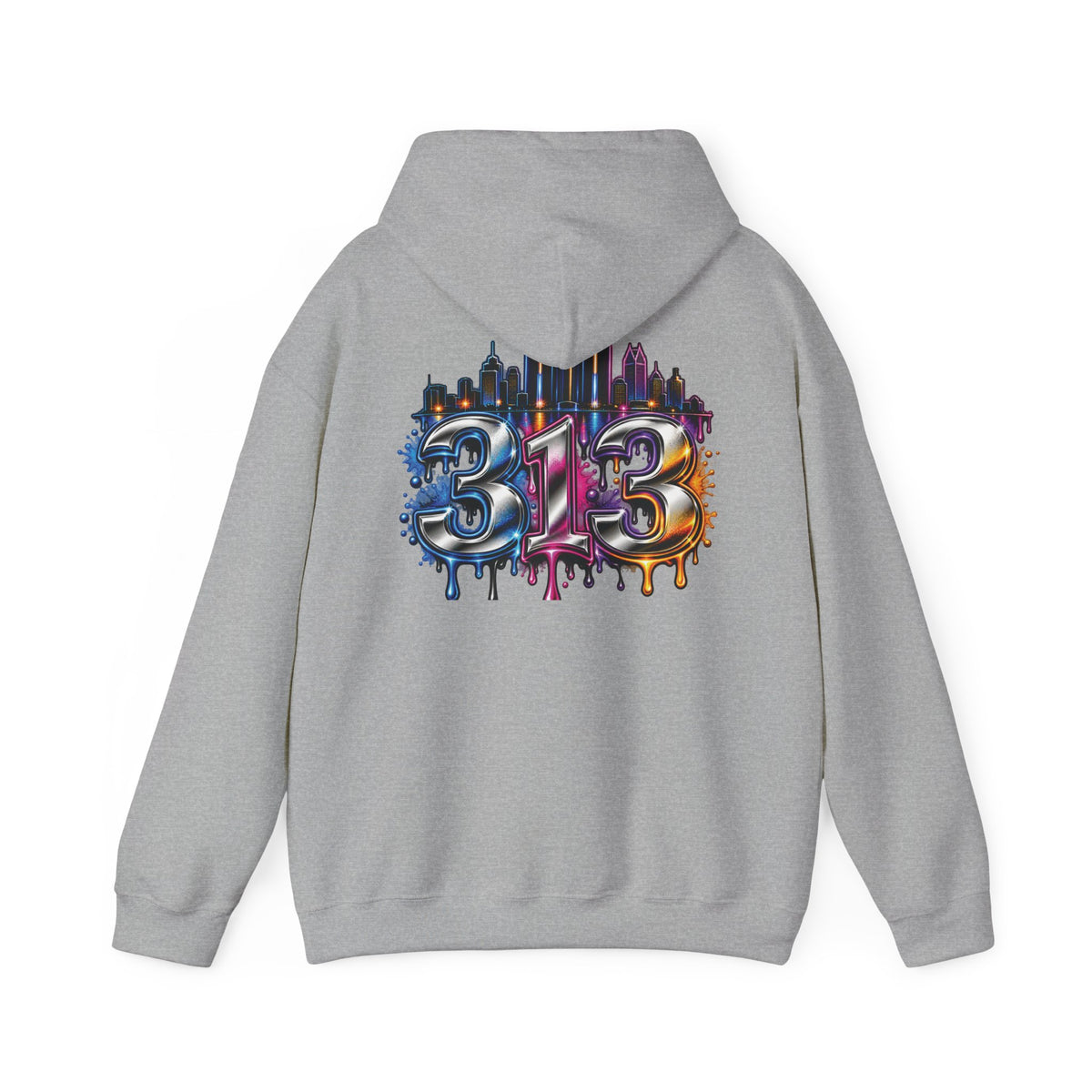 Detroit 313 City Pride Hoodie