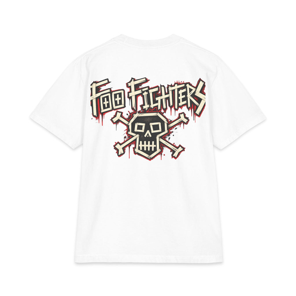 Foo Fighters band logo tee | Rock skull graphic T-Shirt