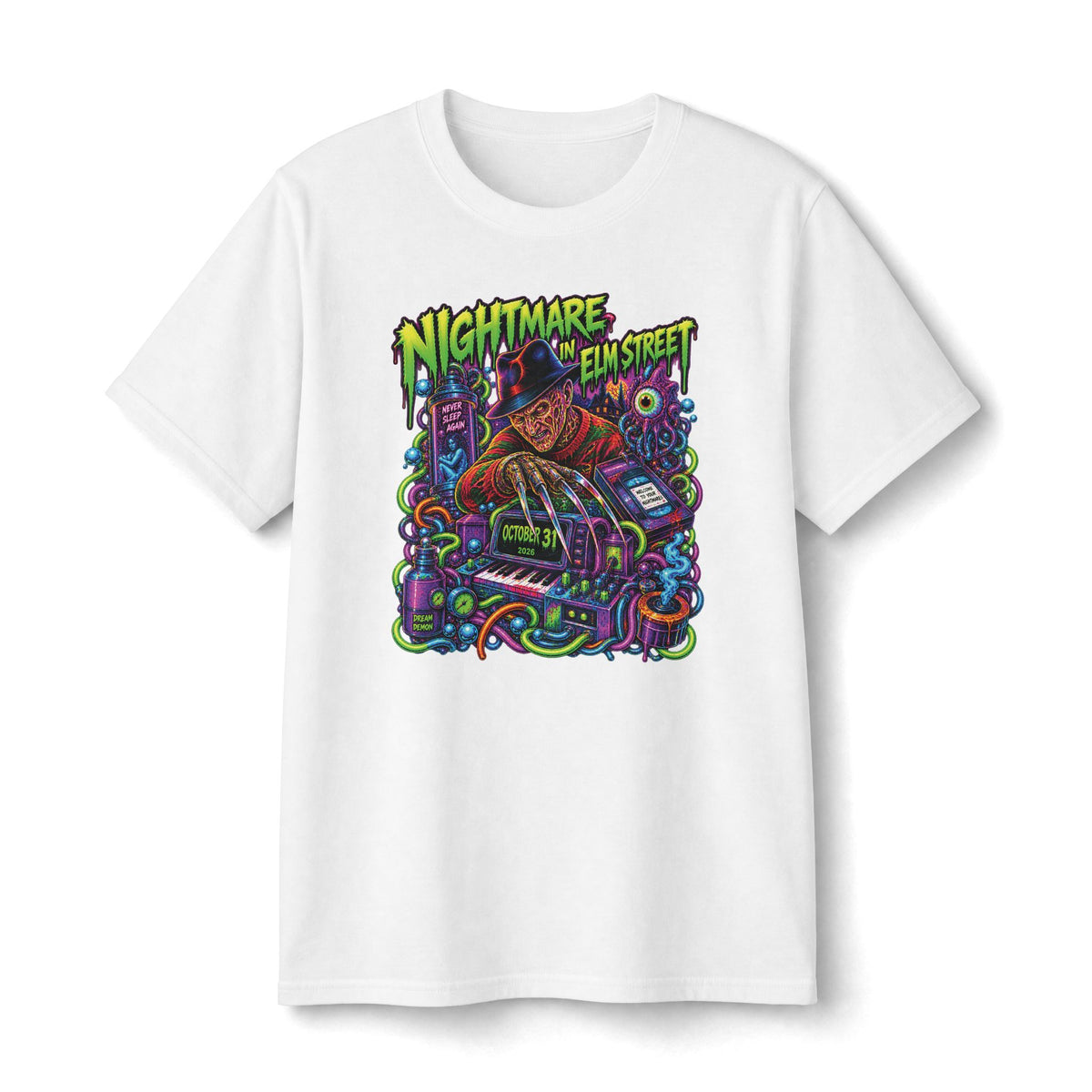 Nightmare on Elm Street tee | Horror Movie Graphic Shirt