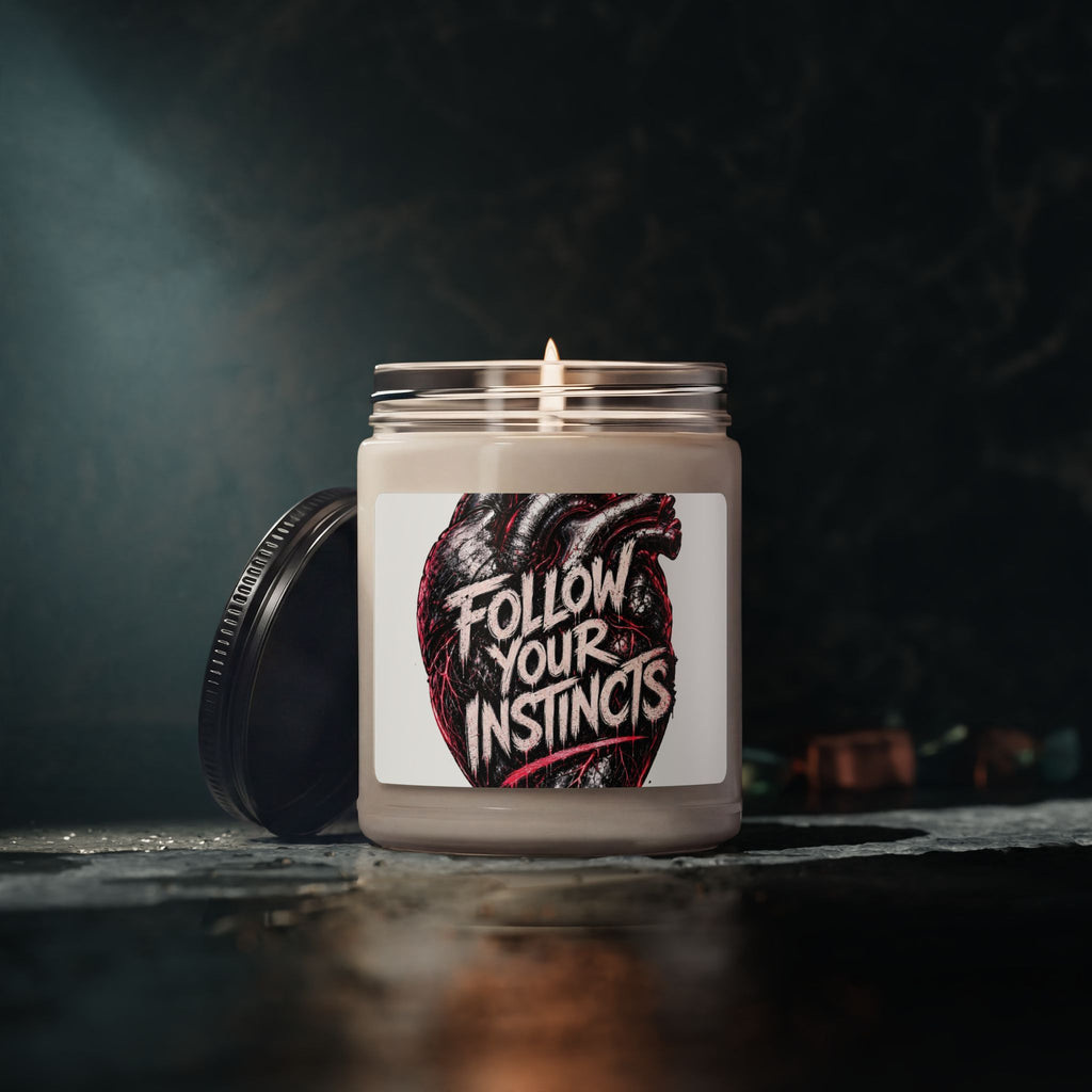 Anatomic Heart Follow Your Instincts Candle | Scented Soy 9oz