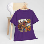 They Not Like Us Turkey Tee | Streetwear Thanksgiving Graphic Shirt