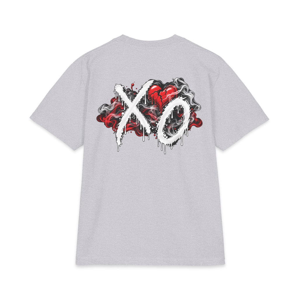 XO Heart Graphic T-Shirt | Weeknd Style Music Portrait Tee