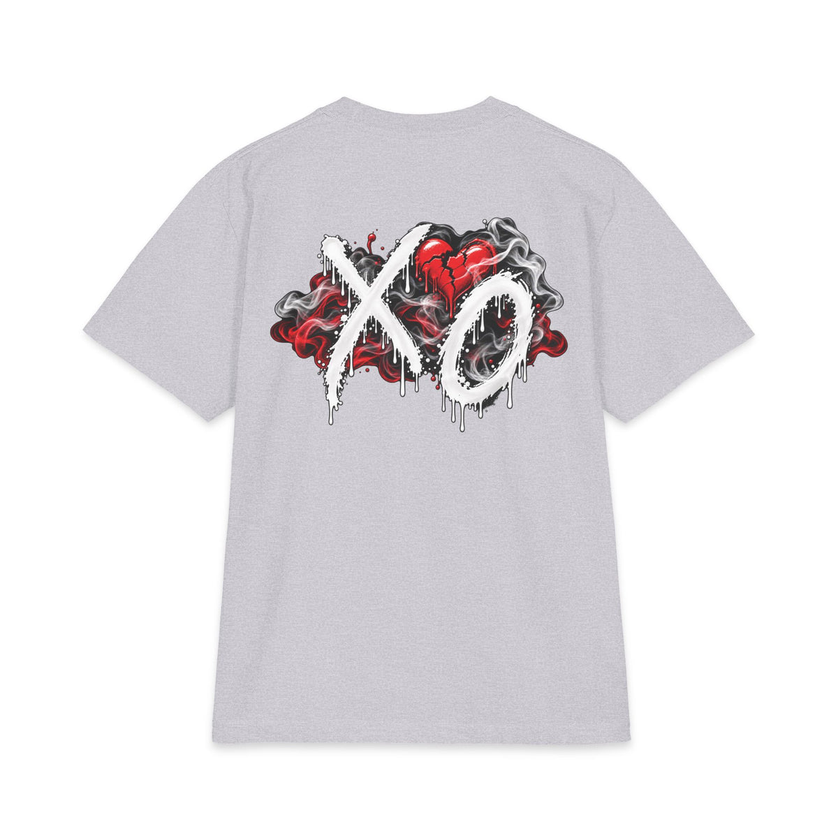 XO Heart Graphic T-Shirt | Weeknd Style Music Portrait Tee