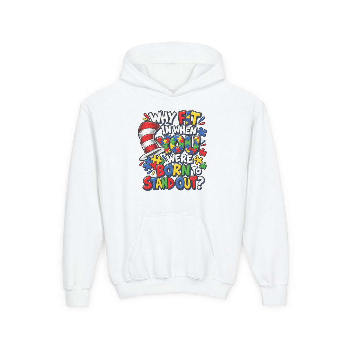 Youth Heavy Blend Hooded Sweatshirt