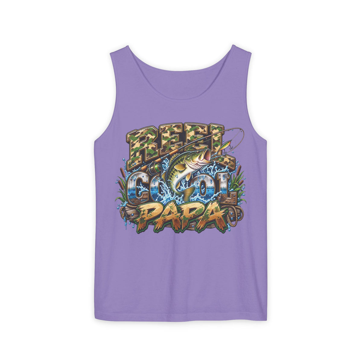 Big Fish Dad Tank Top | Fishing Graphic Tank