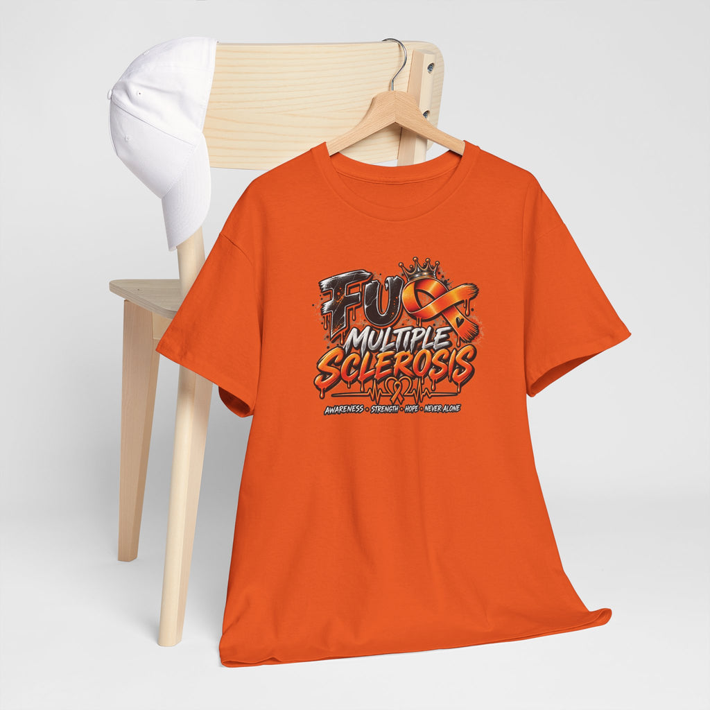 Fight Multiple Sclerosis T-Shirt | MS Awareness Ribbon, Neurology Support