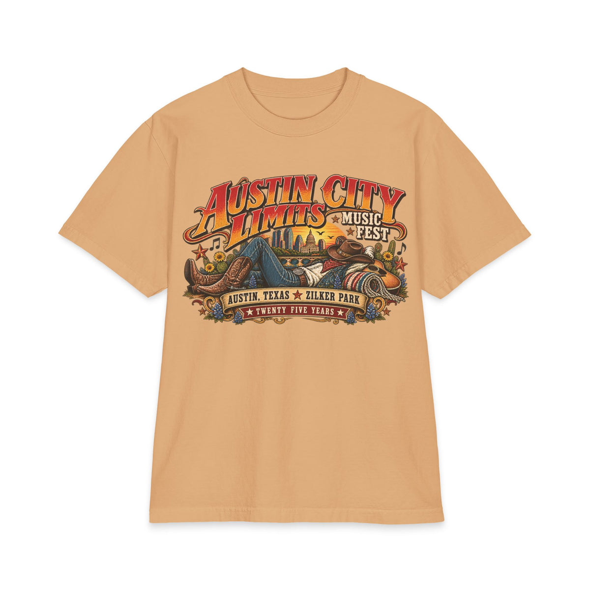 Austin City Limits Festival T-Shirt | Austin Texas Zilker Park Music Tee
