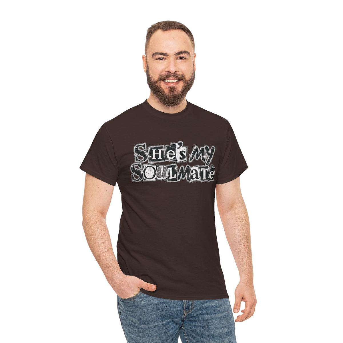 She's My Soulmate Couples T-Shirt