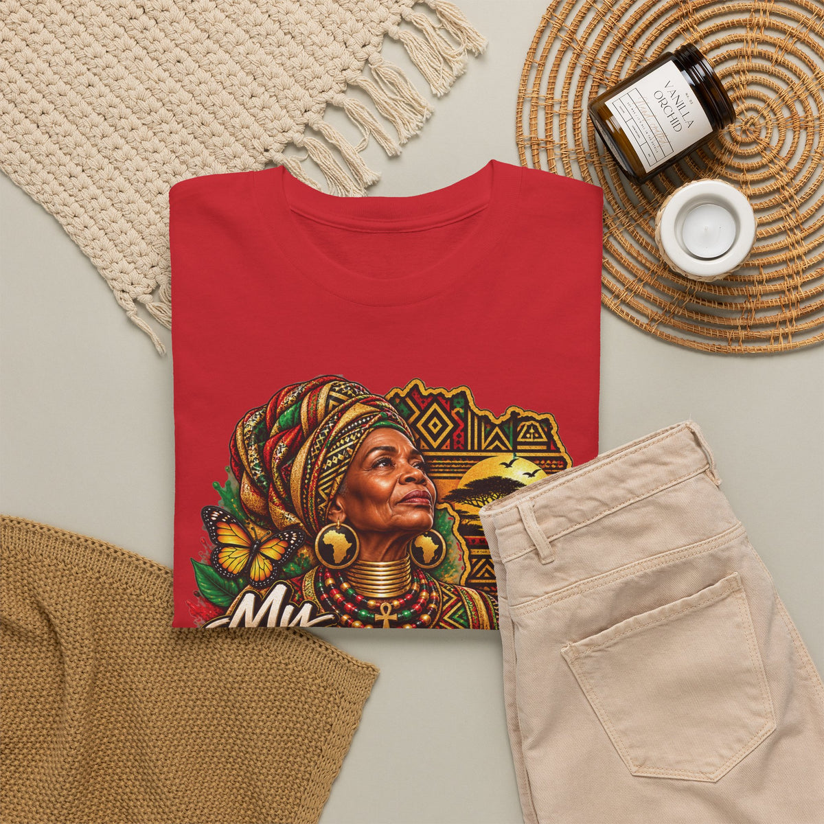 My Ancestors Crawled So I Could Stride T-Shirt | Afrocentric Heritage Pride Tee