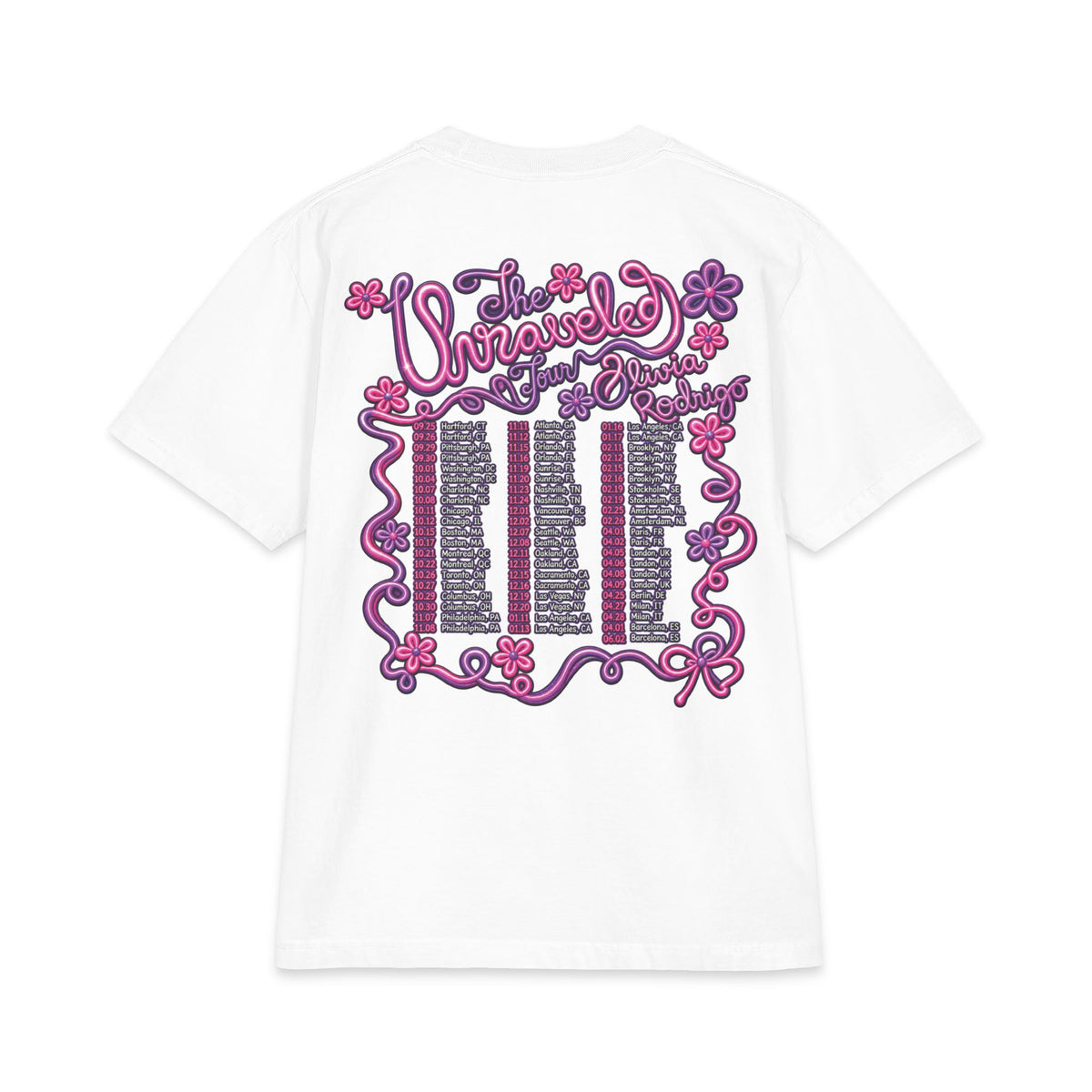 Olivia Rodrigo collage tee | T-Shirt