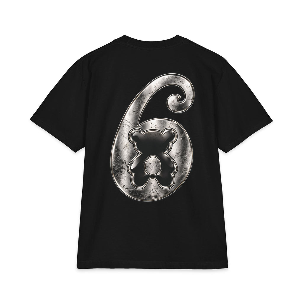 6lack Love Is the New Gangsta T-Shirt | Metallic Grillz Script, Back Number 6 Design