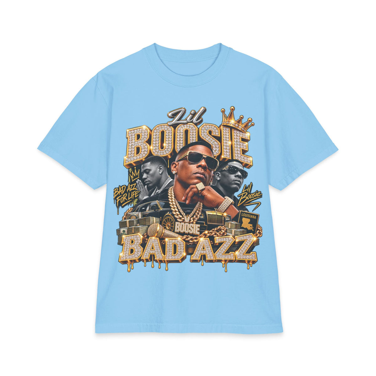 Bad Azz Rap Portrait T-Shirt | Hip Hop Graphic Tee