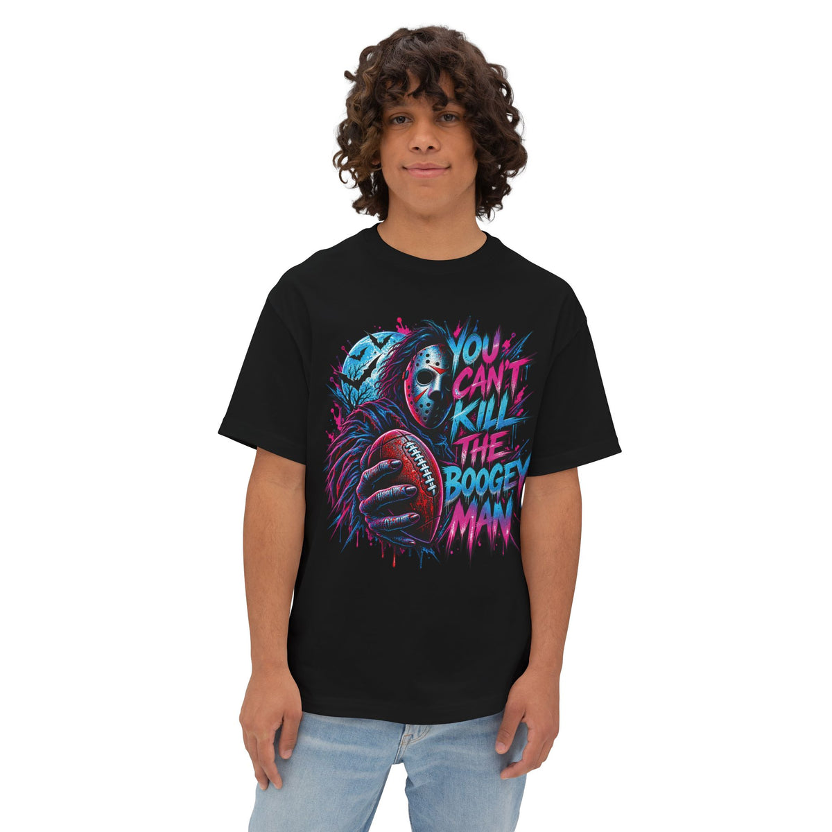 You Can't Kill the Boogeyman T-Shirt | Horror Masked Figure