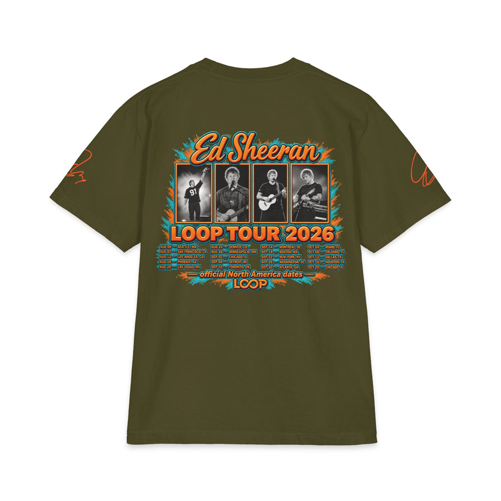 Loop Tour 2026 Ed Sheeran T-Shirt | Band Tour Tee
