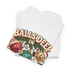 Balls Deep in Christmas Spirit Graphic Tee
