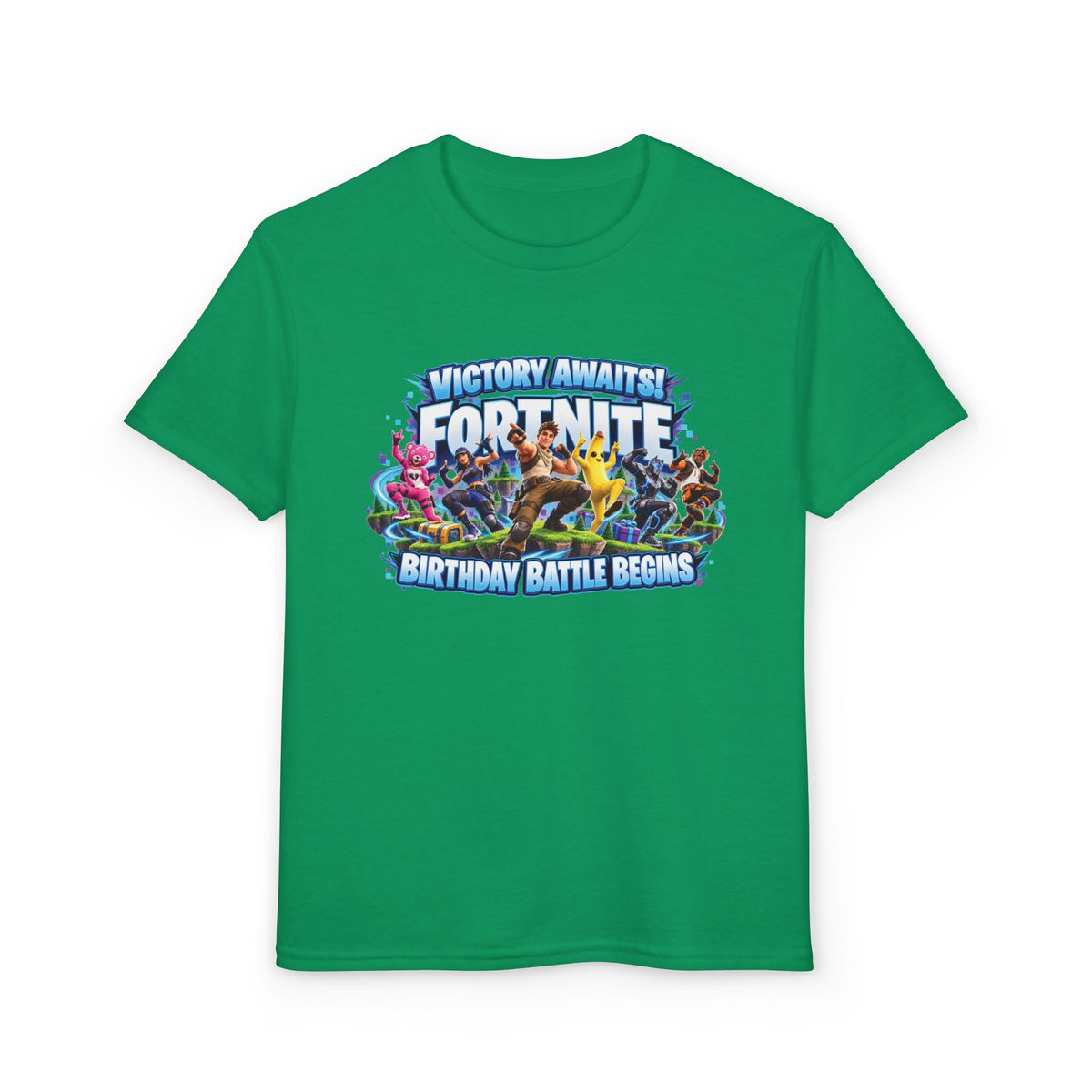 Fortnite Victory Awaits Birthday Battle Youth T-Shirt