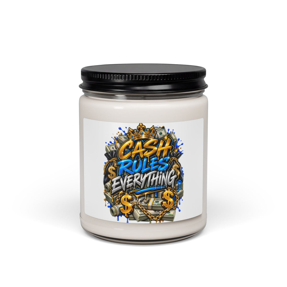 Cash Rules Everything graphic candle | Soy Candle 9oz