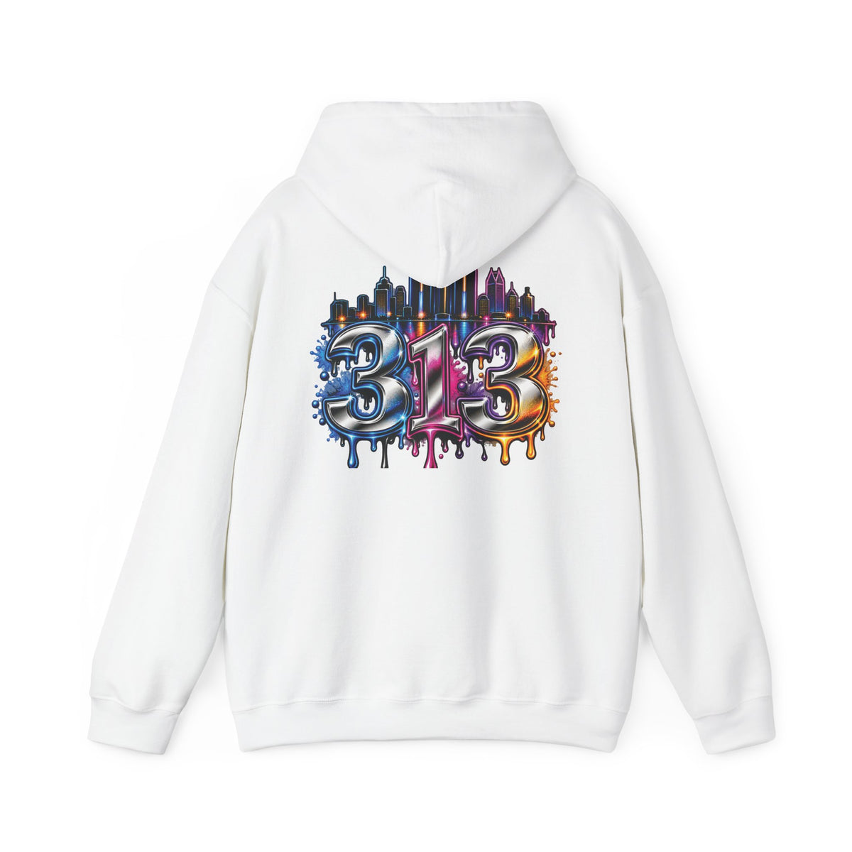 Detroit 313 City Pride Hoodie