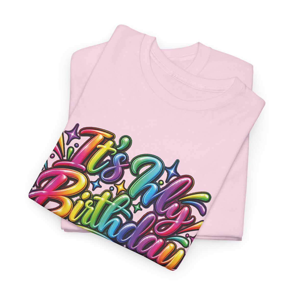It’s My Birthday Colorful Celebration T-Shirt