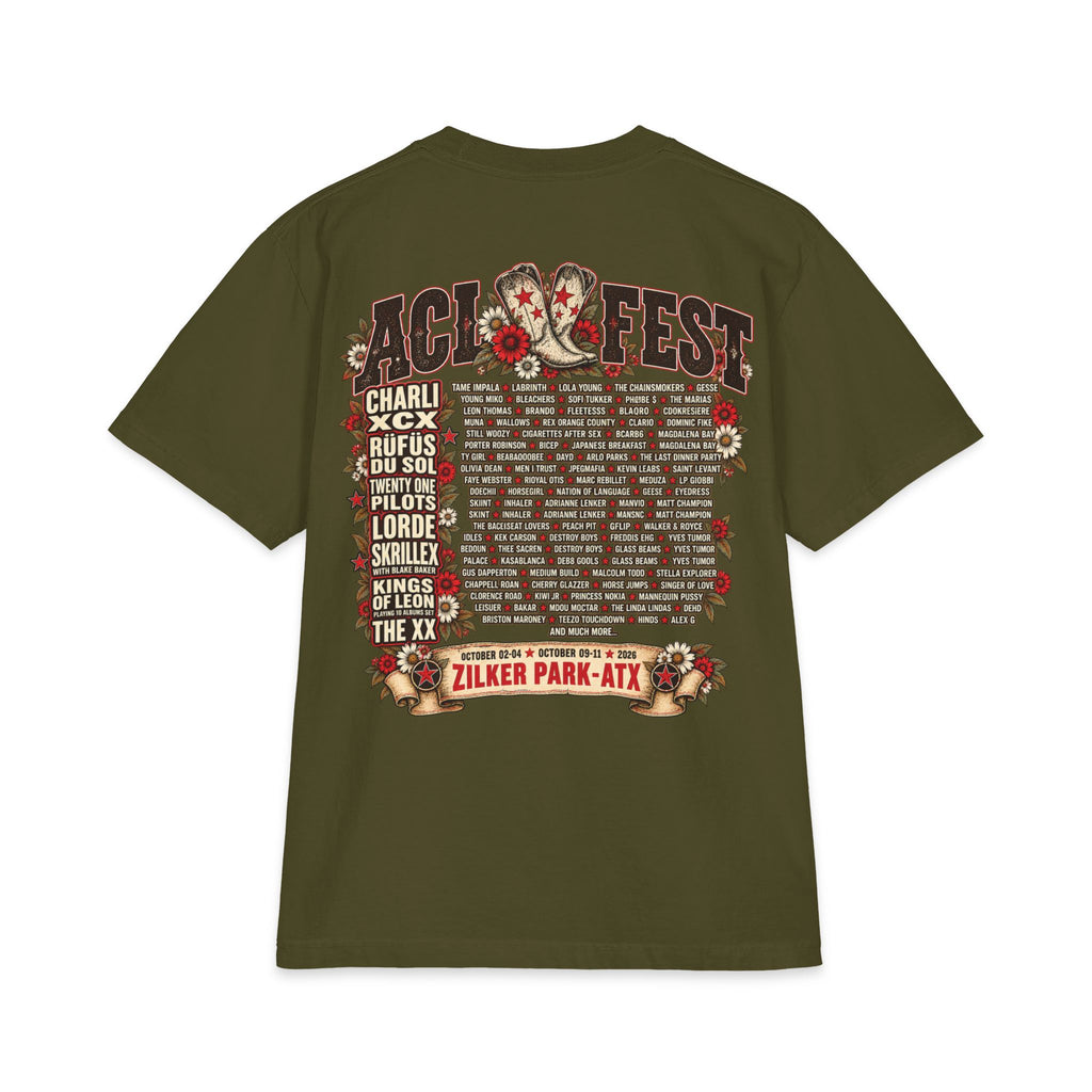 Austin City Limits Music Festival T-Shirt | Band Lineup Tee