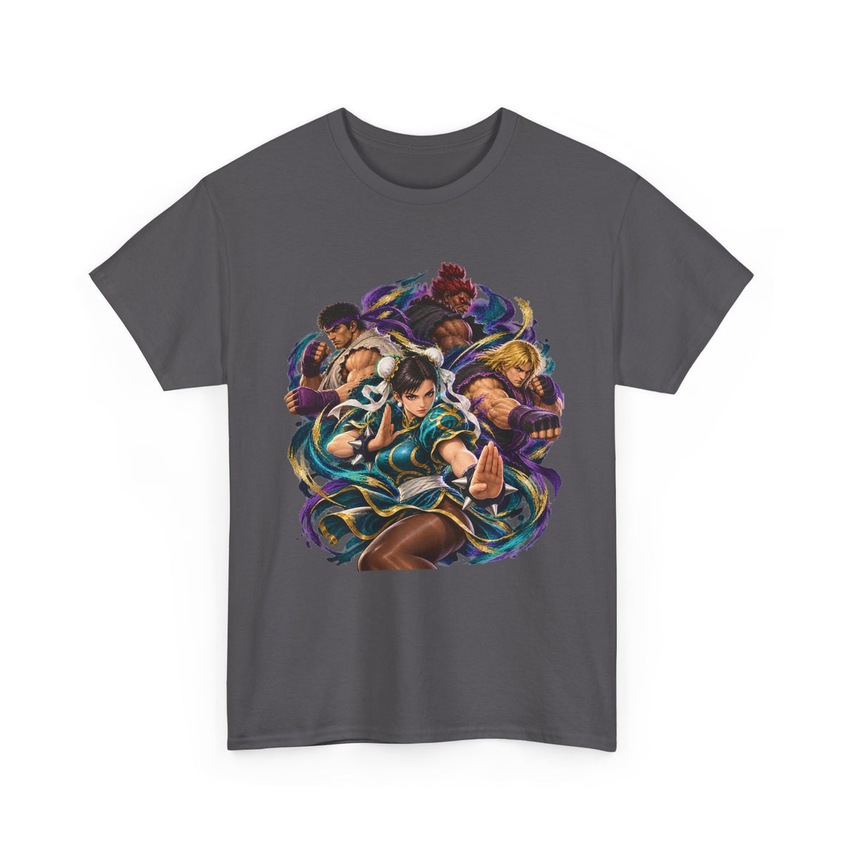 Street Fighter Characters Graphic T-Shirt