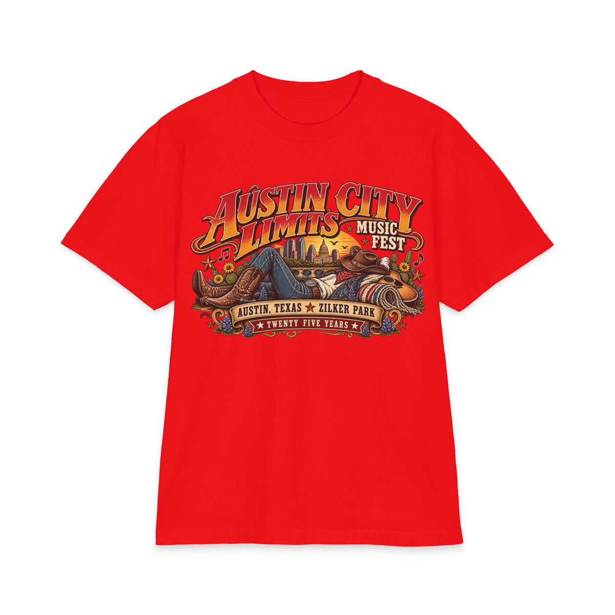 Austin City Limits Festival T-Shirt | Austin Texas Zilker Park Music Tee