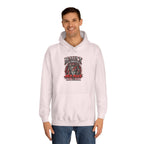Built to Protect her Peace Couples College Hoodie