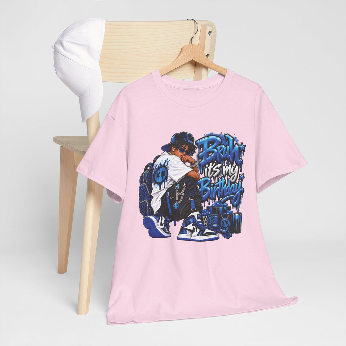 Bruh It’s My Birthday Graphic T-Shirt